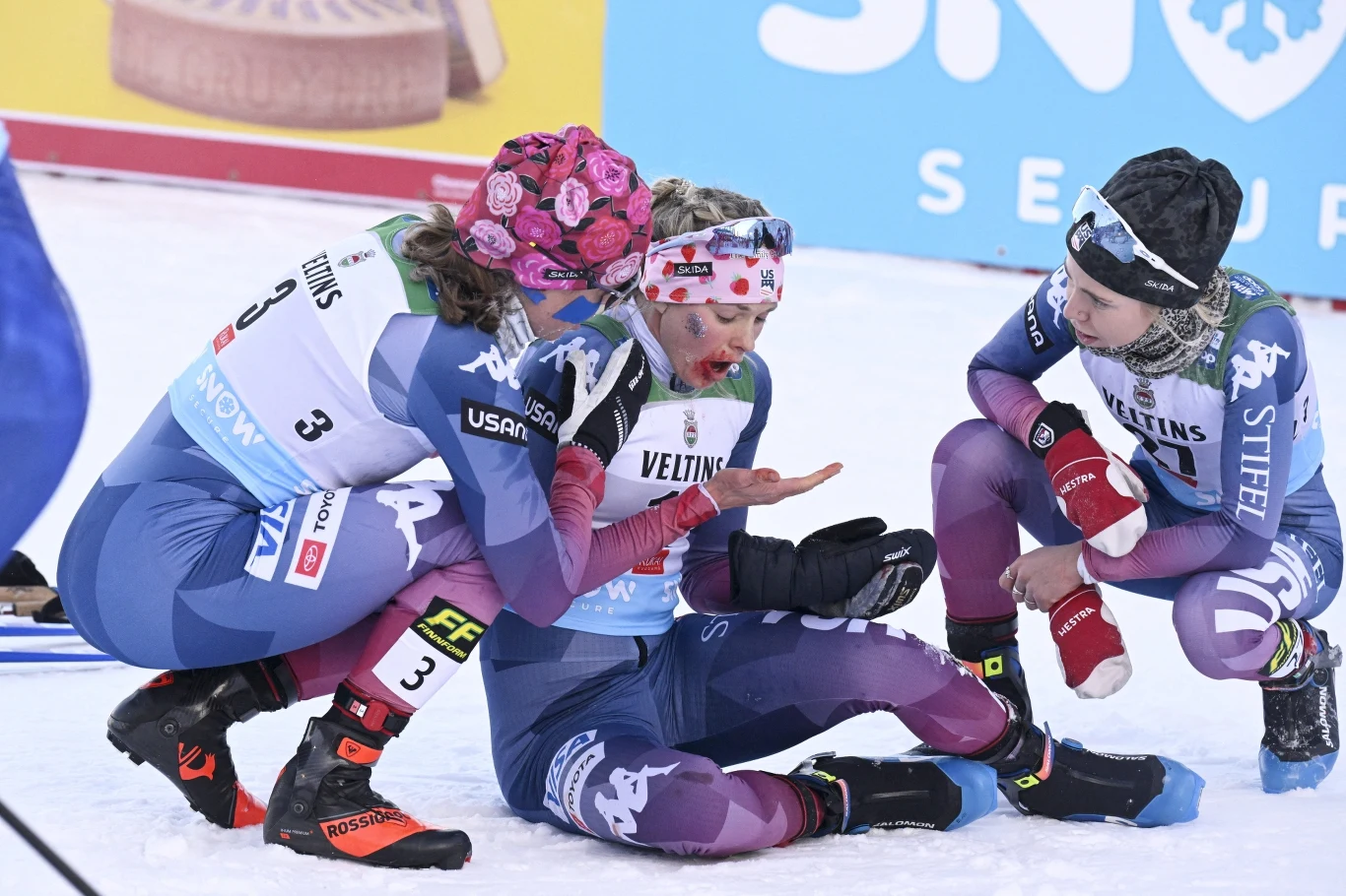 Na pomoc Jessie Diggins ruszyły koleżanki z kadry USA