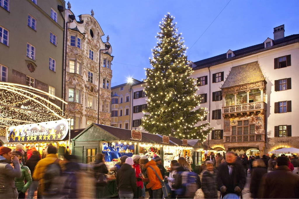 Jeden z najpiękniejszych jarmarków bożonarodzeniowych, fot.  © Innsbruck Tourismus