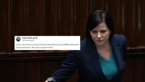 Awantura o Lwów. Odpowiedź Kai Godek wywołała burzę