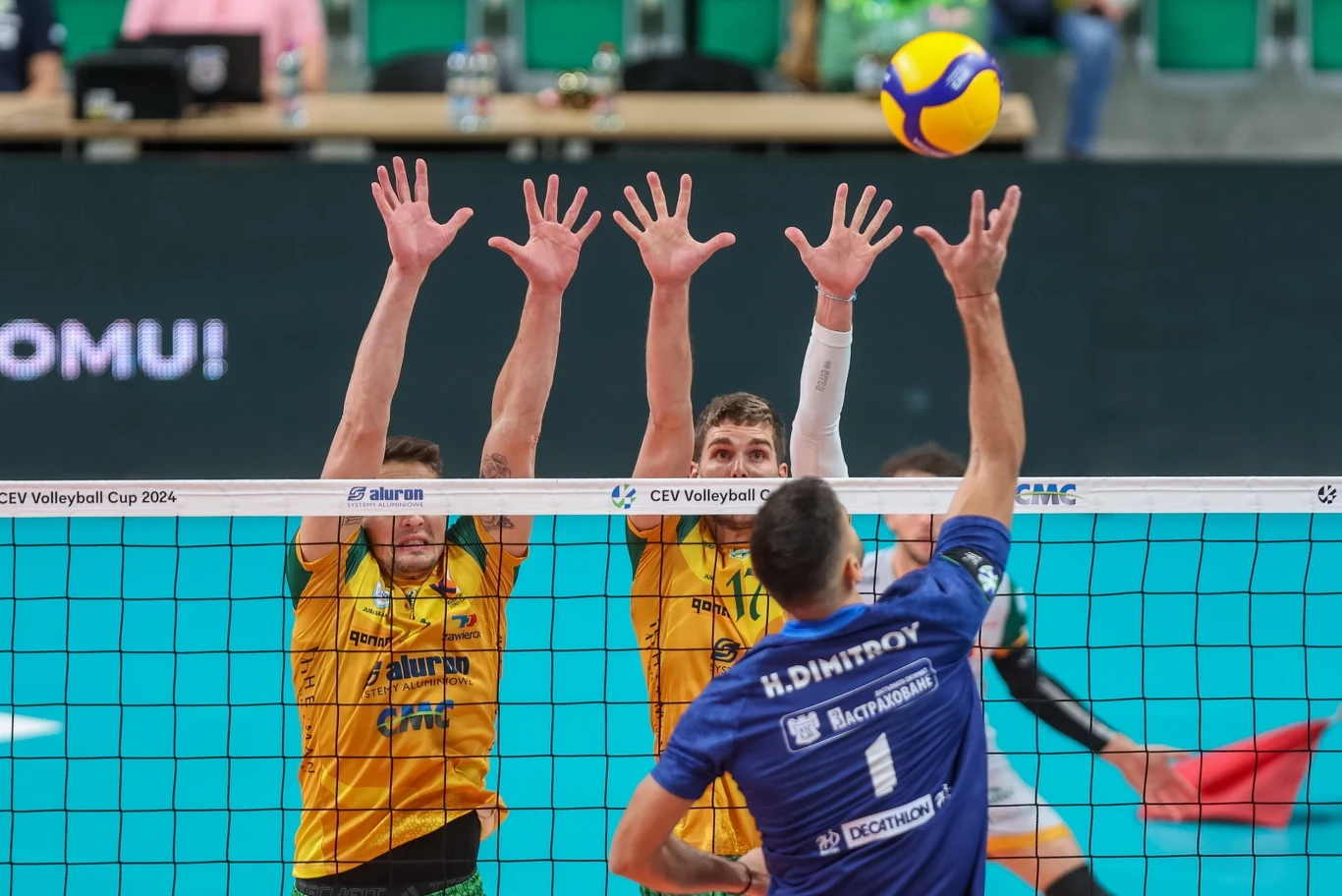 Ligowy mecz Warty Zawiercie z Bogdanką LUK Lublin