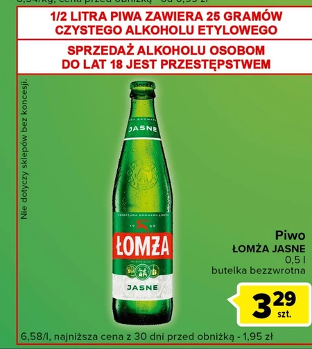 Piwo Łomża