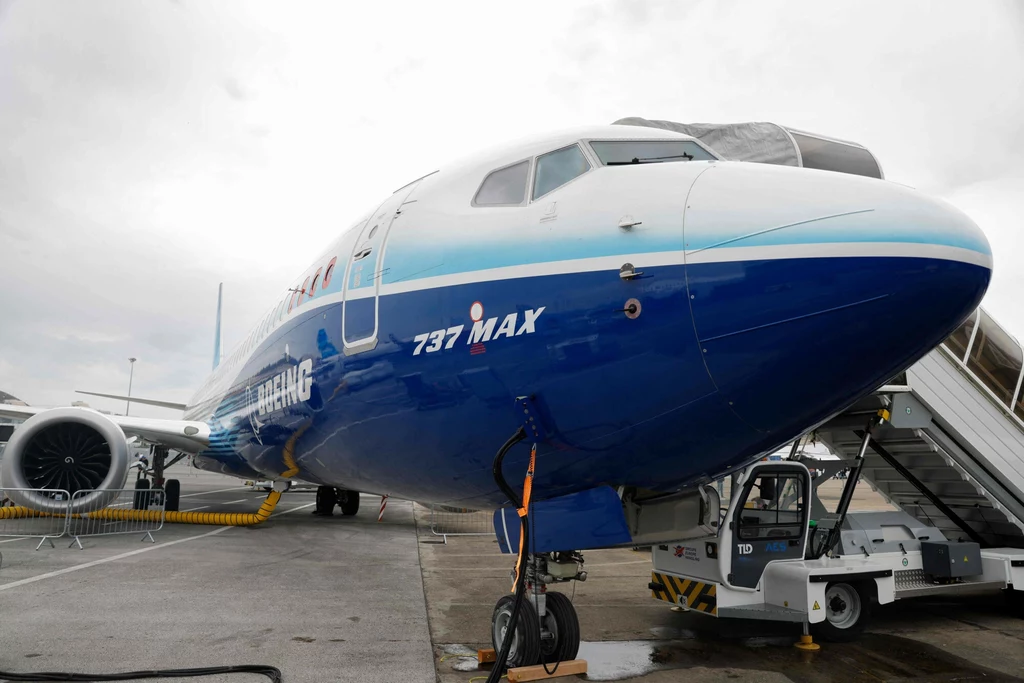 Boeing 737 MAX (zdjęcie poglądowe).