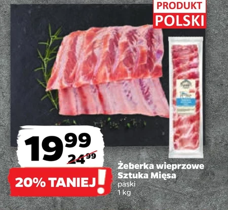 Żeberka wieprzowe Sztuka Mięsa