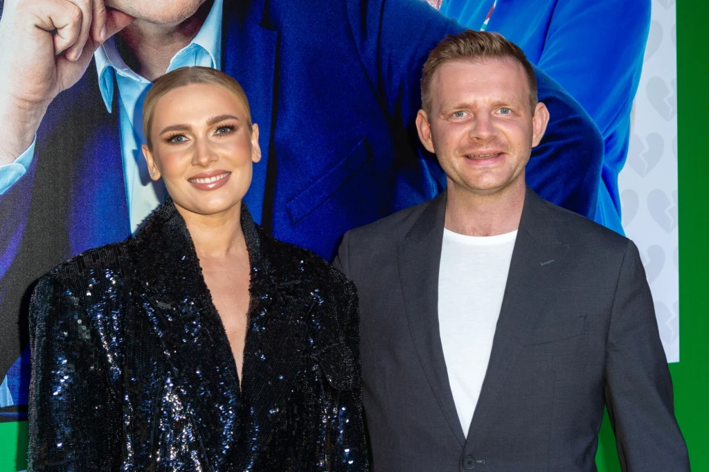 Rafał Zawierucha ze swoją żoną Beatą Wiśnicką.