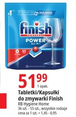 Tabletki do zmywarki Finish