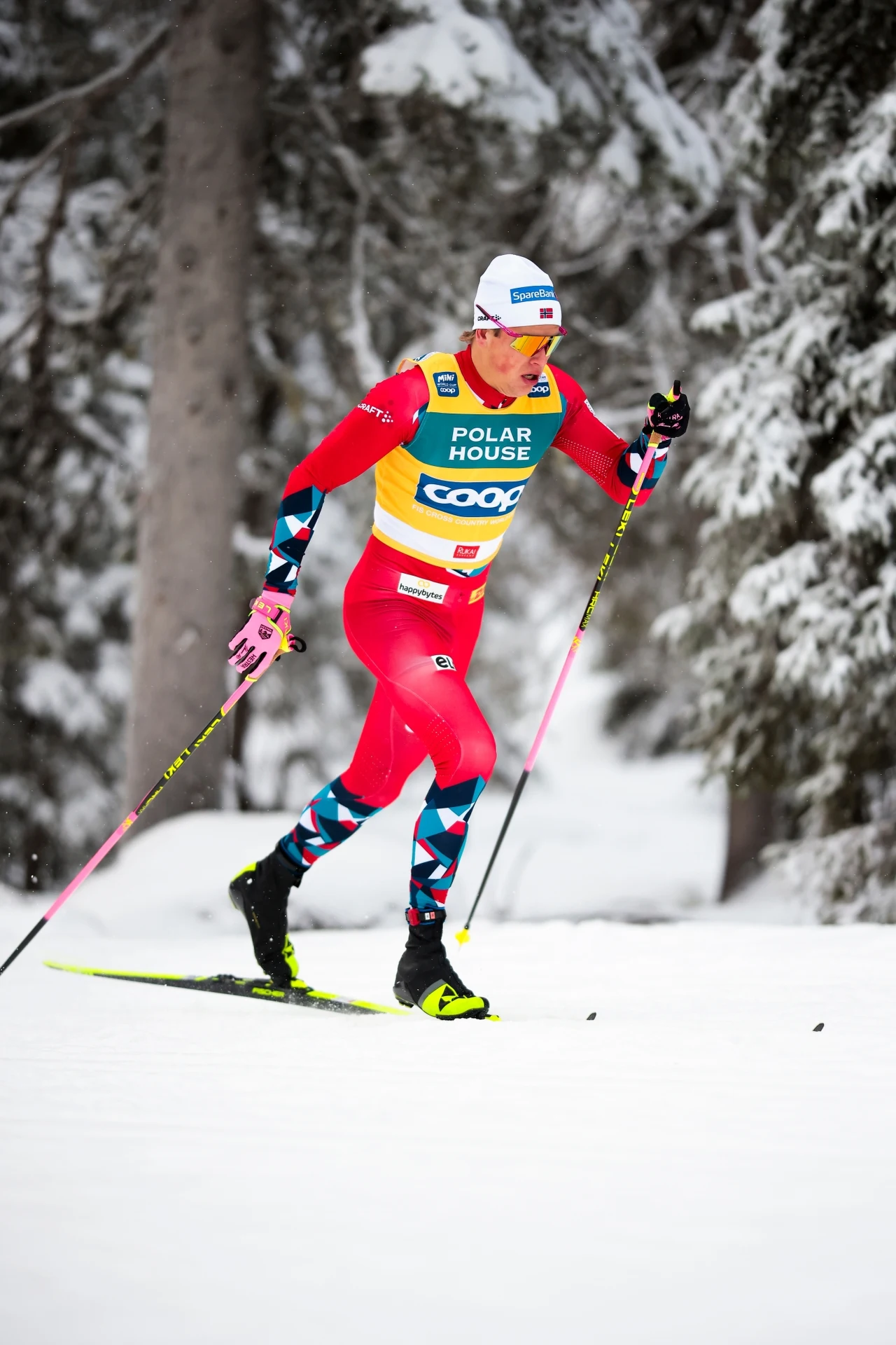 Johannes Hoesflot Klaebo w Ruce