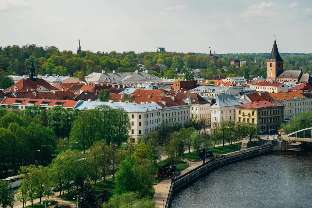 Tartu to drugie co do wielkości miasto w Estonii 