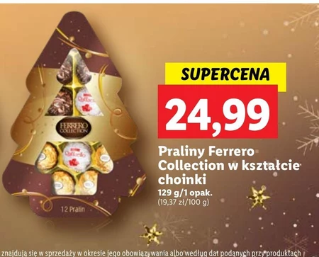 Ferrero Collection Zestaw Ferrero Rondnoir Ferrero Rocher i Raffaello 129 g (12 sztuk)