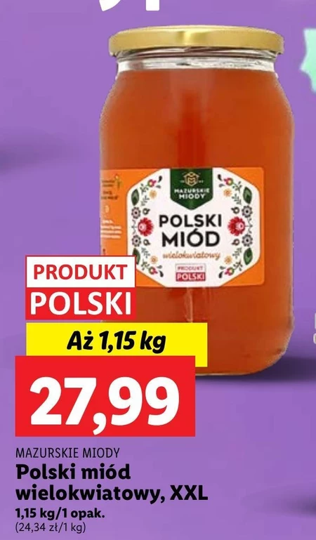 Miód Mazurskie miody