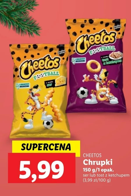Cheetos Chrupki kukurydziane o smaku ketchupowym 150 g