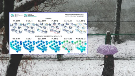 Opady śniegu będą się pojawiać praktycznie codziennie przez cały tydzień. W nocy miejscami może wystąpić kilkunastostopniowy mróz