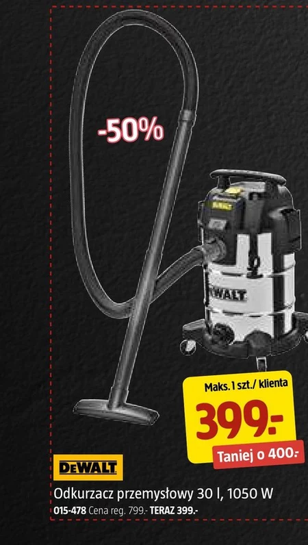 Odkurzacz Dewalt