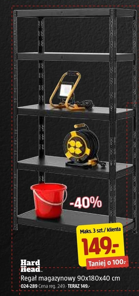 Regał magazynowy Hard Head