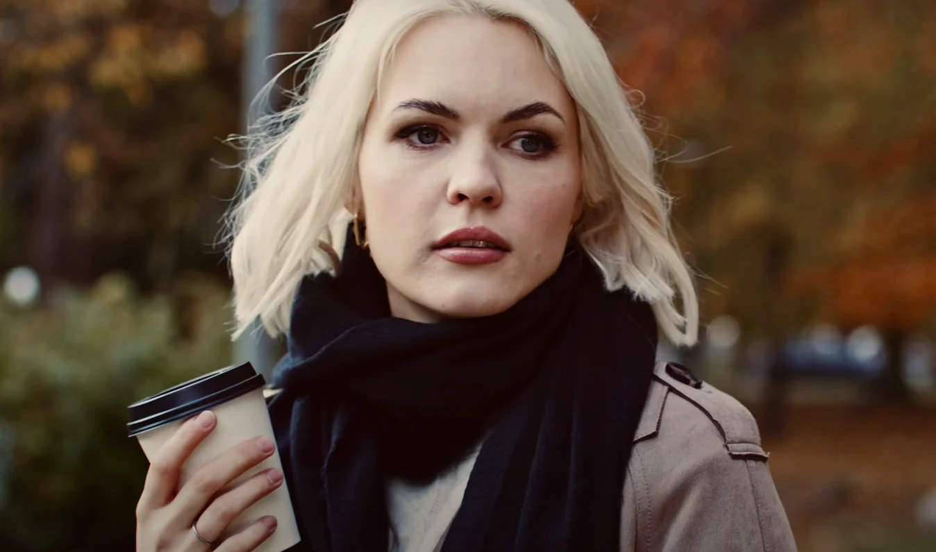 Katarzyna Borkowska w teledysku "I Love to Chat With You" Mariusza Dudy Katarzyna Borkowska w teledysku "I Love to Chat With You" Mariusza Dudy