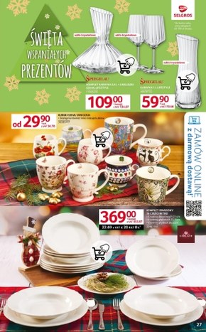 Selgros Cash&Carry - święta wspaniałych prezentów
