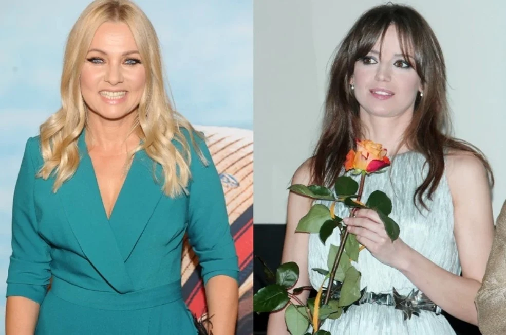 Katarzyna Bujakiewicz i Anna Przybylska