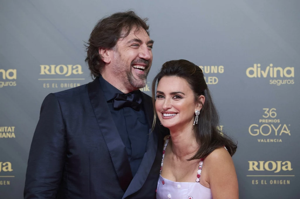 Penelope Cruz z mężem Javierem Bardenem