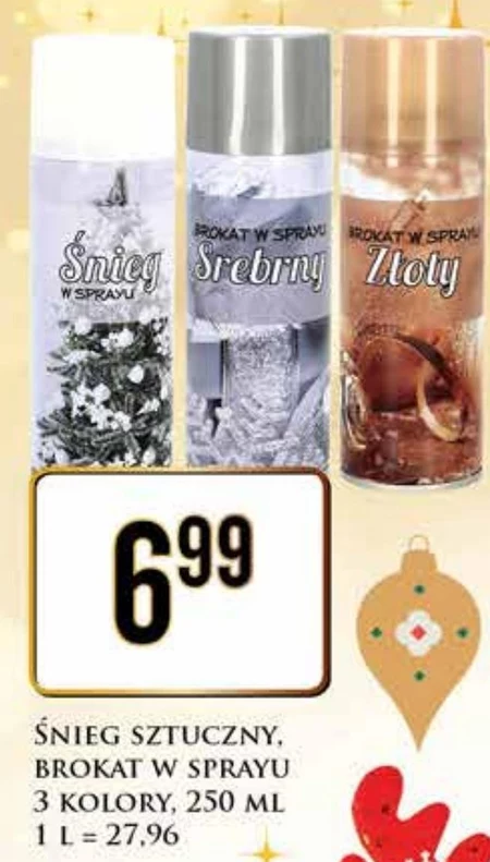 Śnieg w sprayu