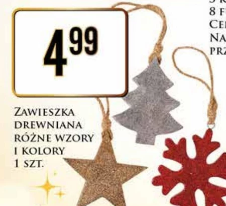 Zawieszka drewniana