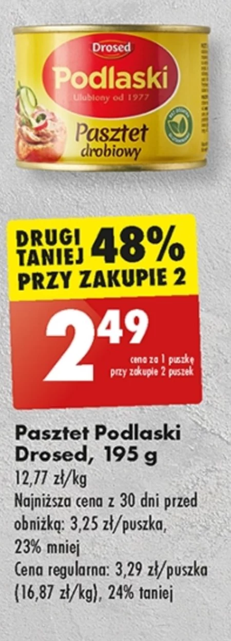 Podlaski Pasztet drobiowy 195 g