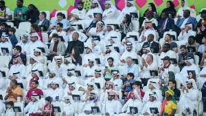 Trybuny podczas mundialu w Katarze