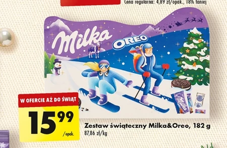 Zestaw świąteczny Milka