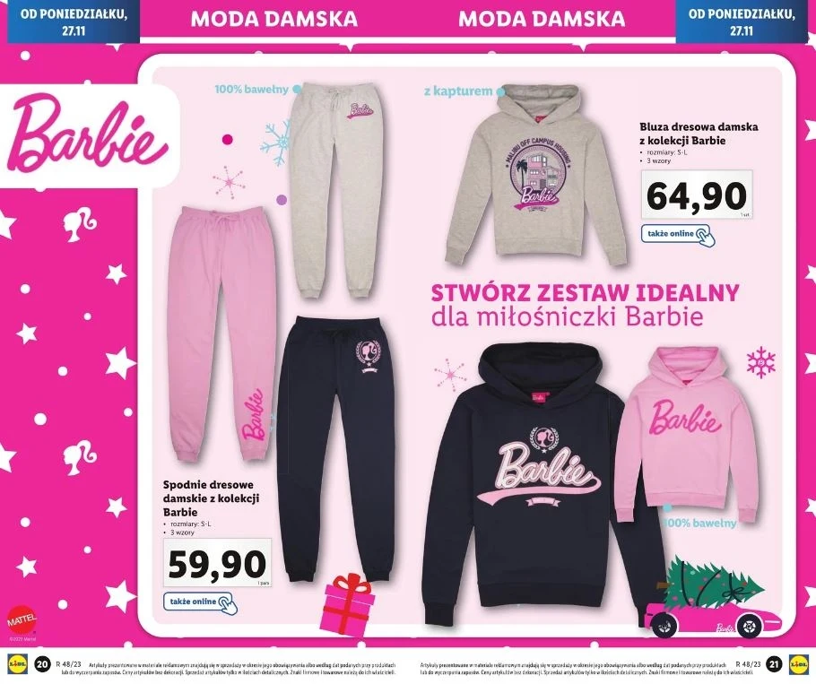 Lidl oferuje kolekcję odzieżową Barbie!