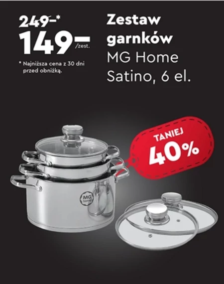 Zestaw garnków MG Home