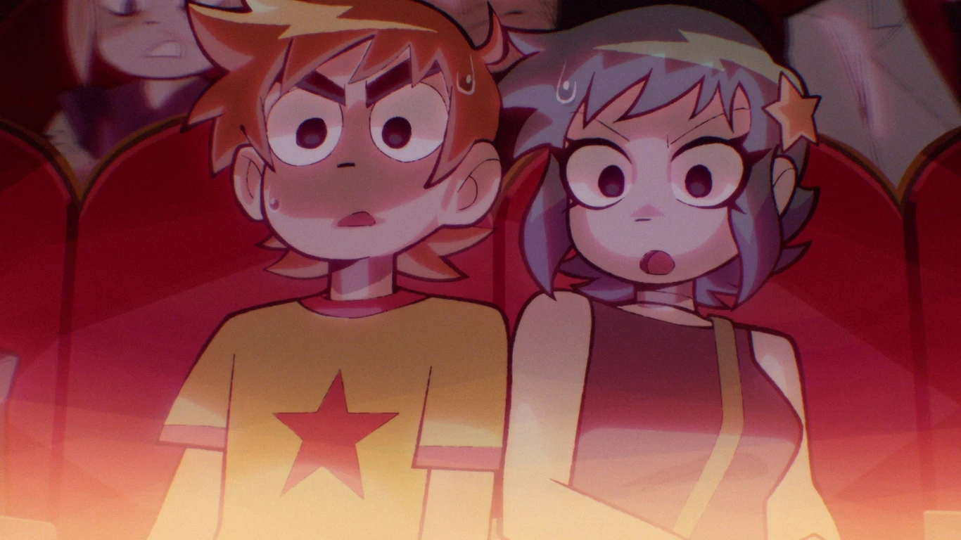 Kadr z serialu "Scott Pilgrim zaskakuje"