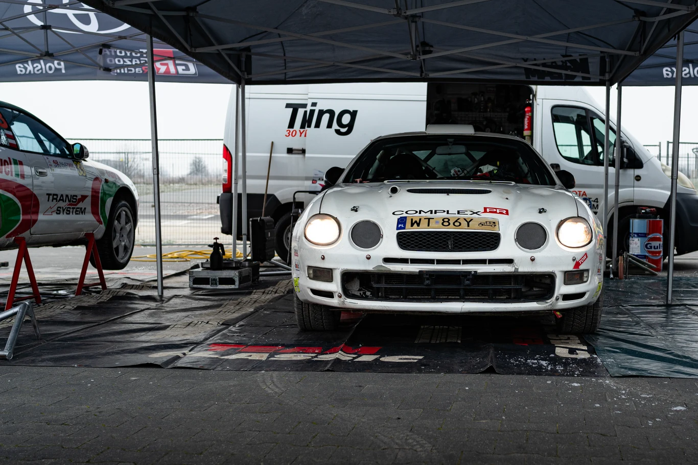 Trening w Słomczynie przed 61. Rajdem Barbórka