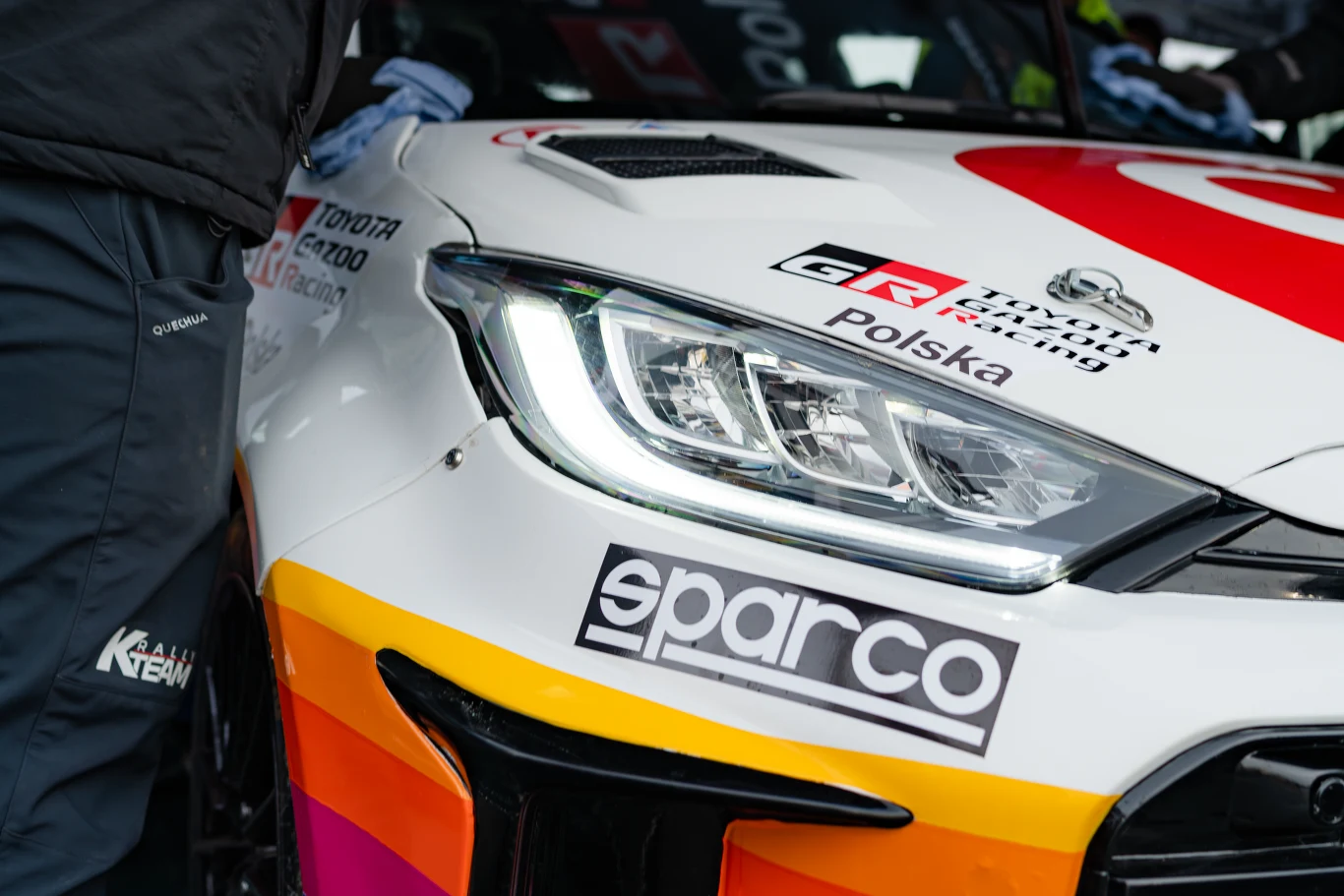 Trening w Słomczynie przed 61. Rajdem Barbórka