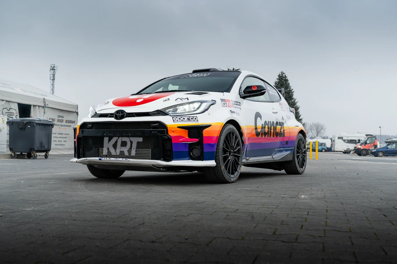 Trening w Słomczynie przed 61. Rajdem Barbórka