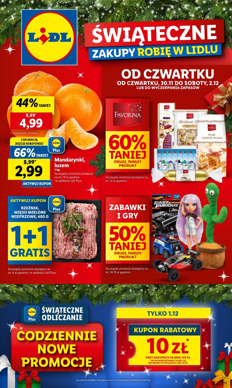 Gazetka promocyjna Lidl - ważna od 30. 11. 2023 do 02. 12. 2023