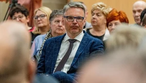 Janusz Kubicki w trakcie debaty "Przyszłość Polski".