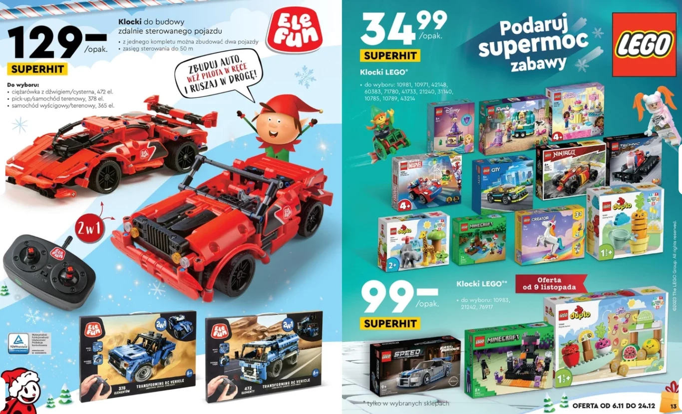 Klocki Lego w Biedronce Klocki Lego w Biedronce