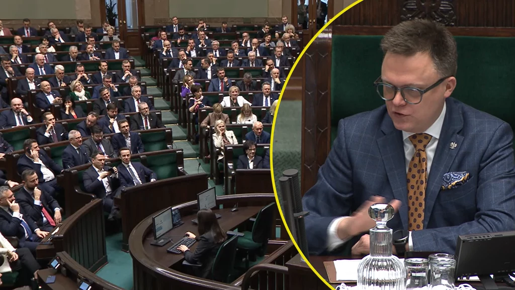 Marszałek Hołownia dyscyplinował posłów Marszałek Hołownia dyscyplinował posłów