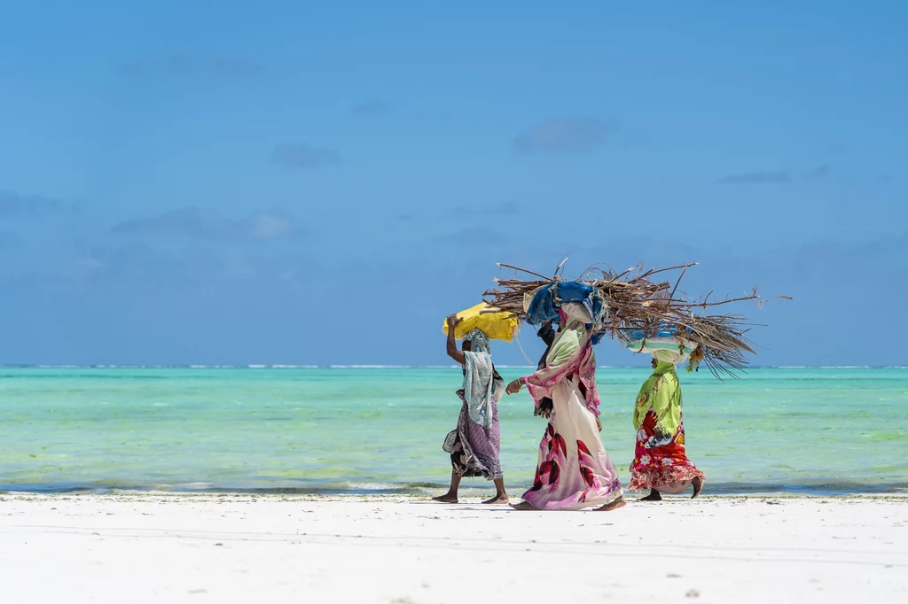 Plaża na Zanzibarze.