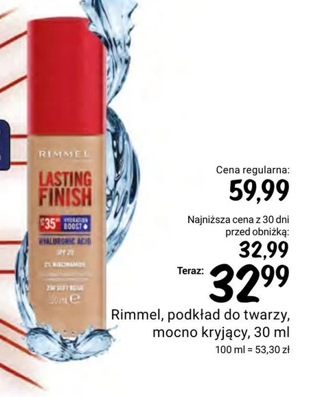 Podkład do twarzy Rimmel