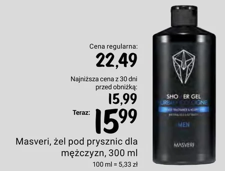 Żel pod prysznic Masveri