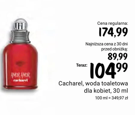 Woda toaletowa dla kobiet Cacharel