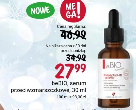 Serum przeciwzmarszczkowe beBio