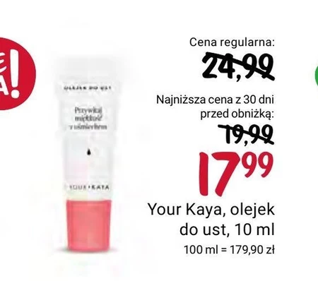 Olejek do ust