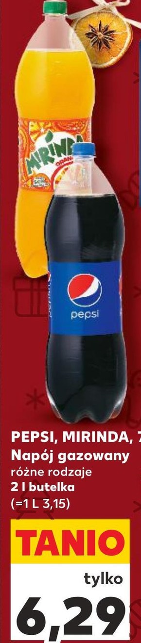 Pepsi Napój gazowany o smaku cola 2 l niska cena