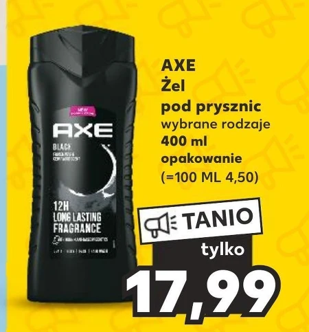 Axe Excite Żel pod prysznic 3w1 400 ml