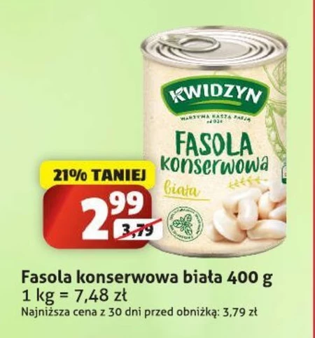 Fasola konserwowa Kwidzyn