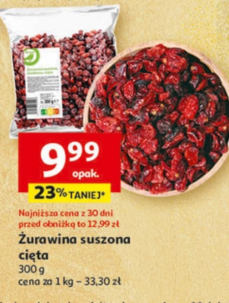 Żurawina suszona