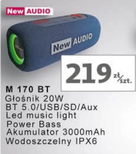 Głośnik bezprzewodowy New Audio