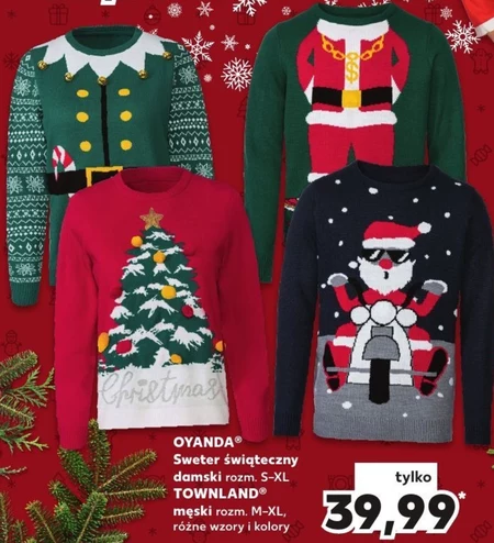 Sweter świąteczny Oyanda
