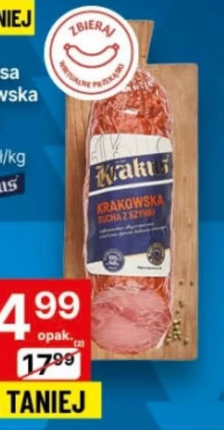 Krakus Kiełbasa krakowska sucha 250 g