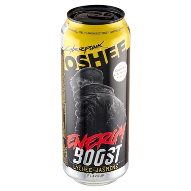 Oshee Energy Boost Napój gazowany o smaku liczi i jaśminu 500 ml - 0